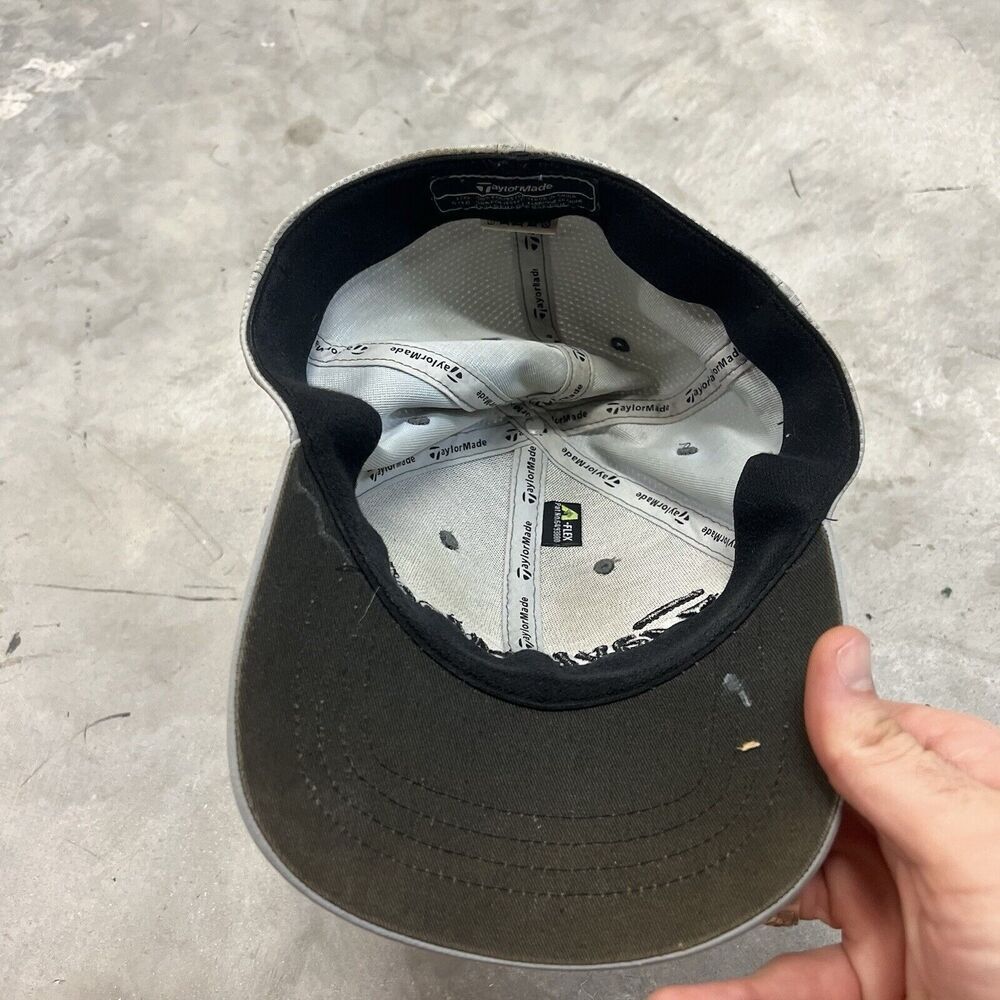 TaylorMade R1 RBZ Lethal Golf Hat Mens Large- XL XLarge Gray fitted - Picture 6 of 7